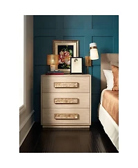 Cartwright Modern Swing Arm Wall Lamp Warm Antique Brass Plug-In Light Fixture Beige Linen Tapered Cylinder Shade for Bedroom Bedside House Reading Li