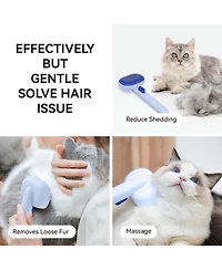 Aronkl Cat Hair Brush For Shedding Grooming Massage Remove Loose