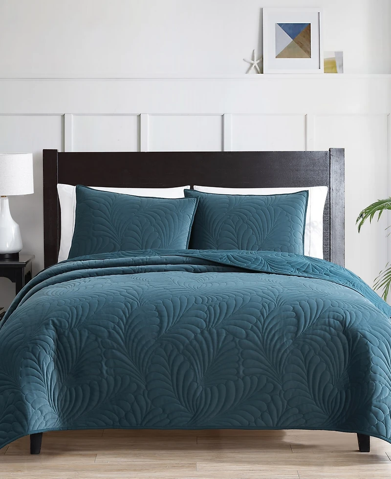 Riverbrook Home Micah Quilted 3-Pc. Comforter Set, King