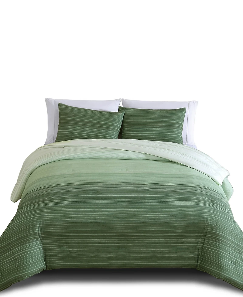 Riverbrook Home Kai Reversible 3-Pc. Comforter Set, Queen
