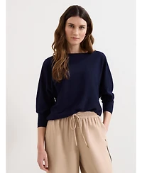 Phase Eight Women's Cristine Slash-Neck Knitted Jumper