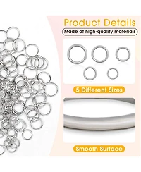 Gnuadz 4600pcs Jump Rings Open Close Tools Jewelry Making Necklace Repair Kit