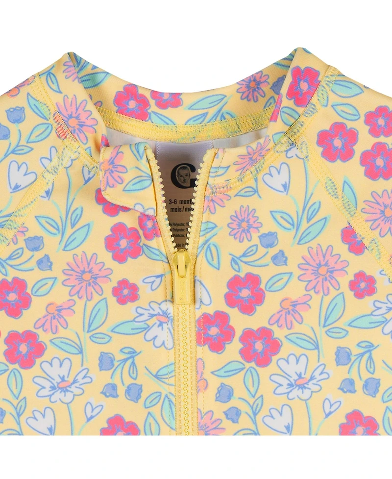 Gerber Baby Girls Long Sleeve Rashguard
