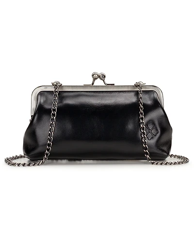 Patricia Nash Kisslock Mini Potenaz Leather Crossbody Bag