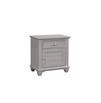 New Classic Furniture Jamestown Wood 1-Drawer Nightstand