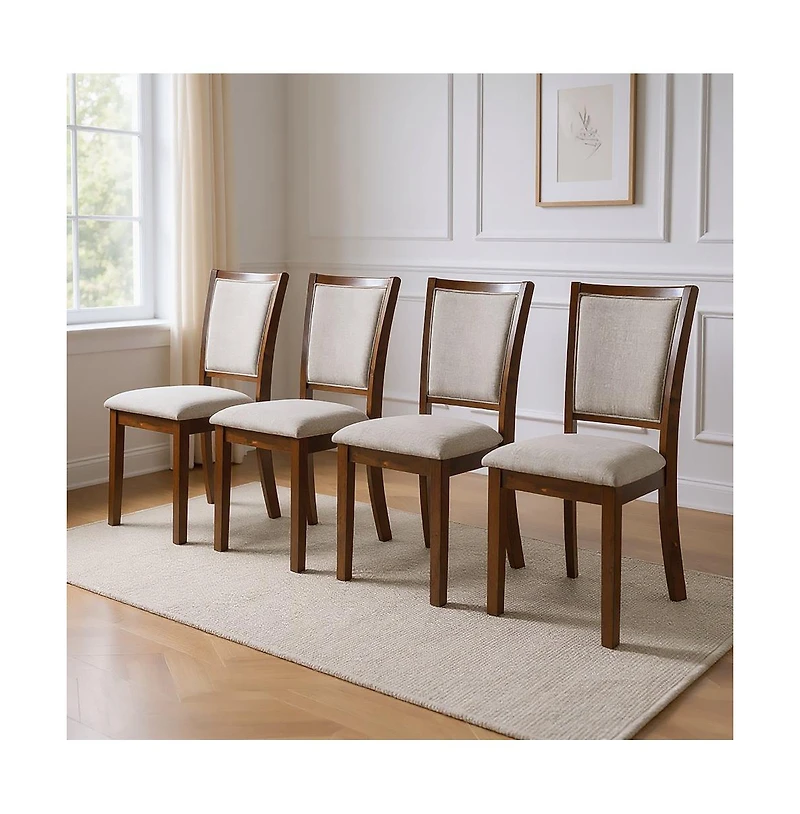 New Classic Furniture Amy Wood Dining Chair (Set of 4)