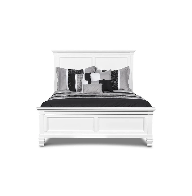 New Classic Furniture Tamarack Contemporary Solid Wood Bed