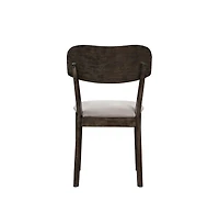 New Classic Furniture Rex Wood Upholstered Dining Chair (Set of 2)