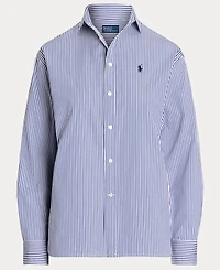 Polo Ralph Lauren Women's Relaxed-Fit Striped Cotton Shirt
