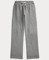 Polo Ralph Lauren Women's Drawstring Fleece Wide-Leg Sweatpant