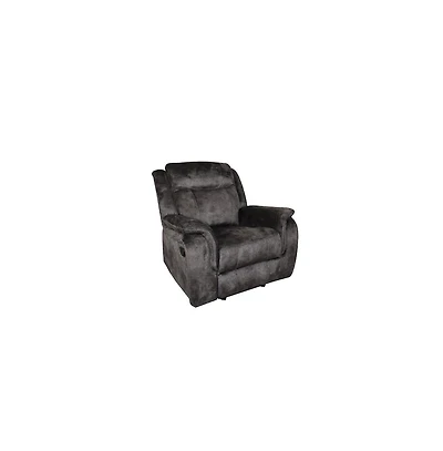 New Classic Furniture Park City Glider Recliner-Slate