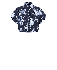City Chic Women's Vacay Floral Print Shirt