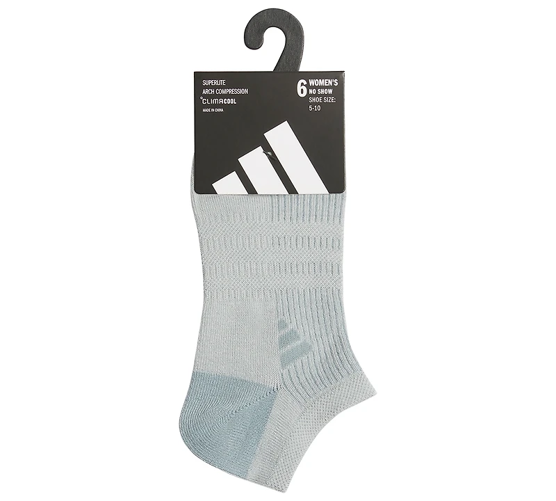 adidas Women's Superlite 3.0 Athletic Socks, 6-Pack