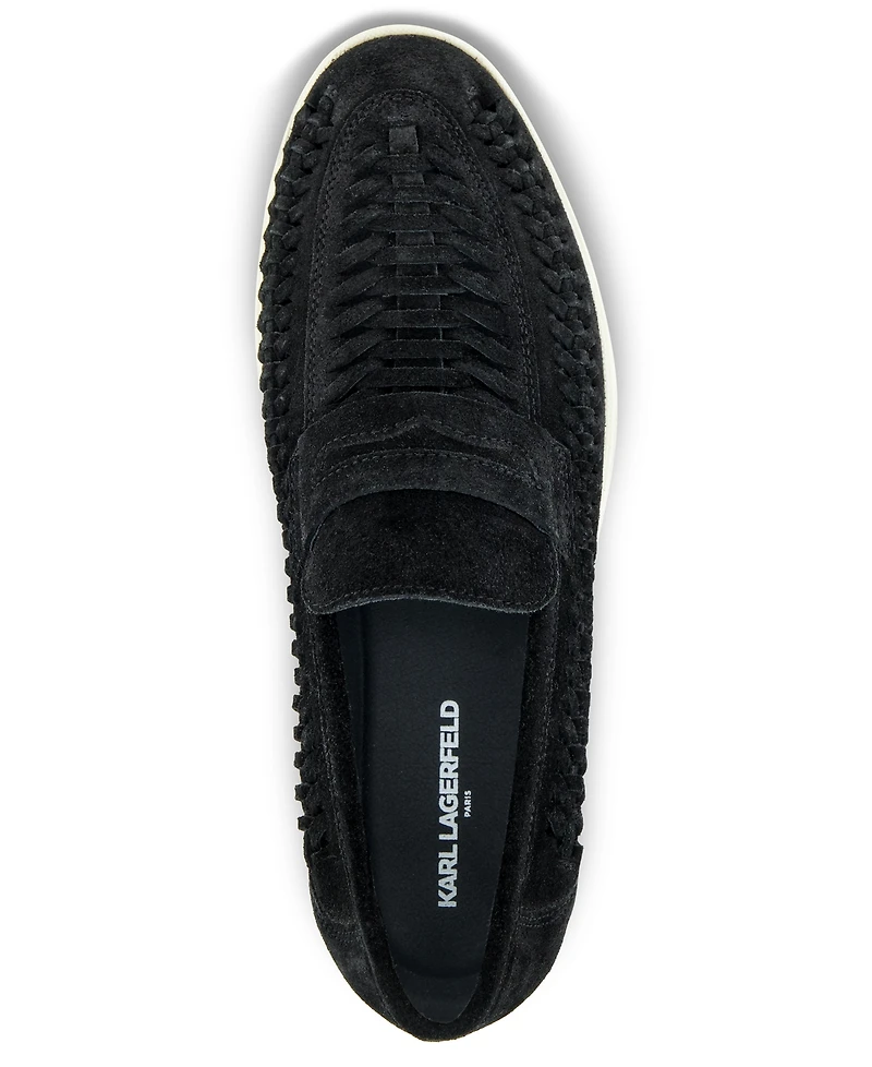 Karl Lagerfeld Men's Slip-on Penny Loafers
