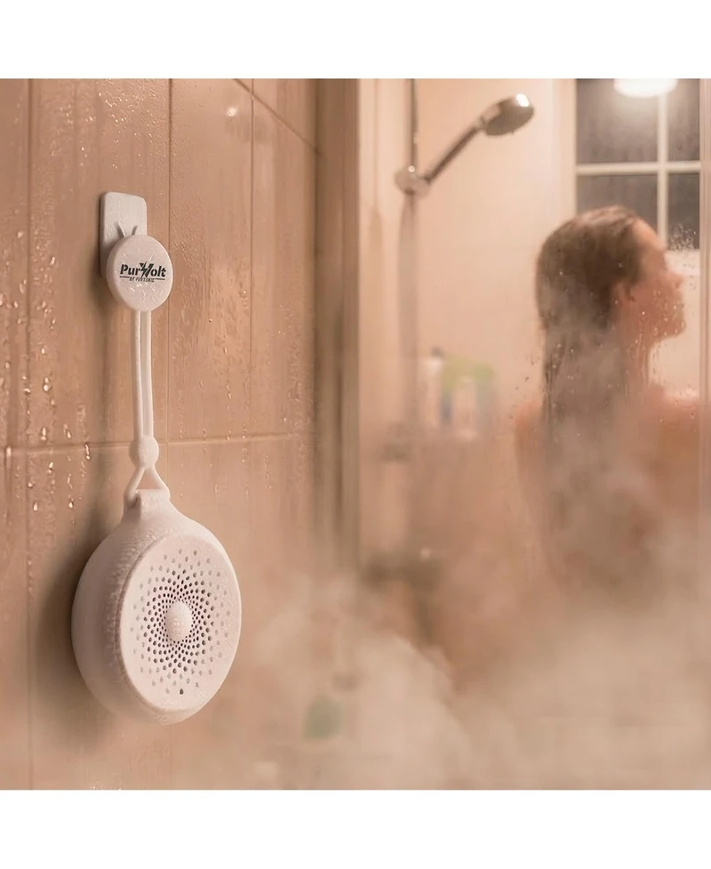 Pursonic Waterproof Wireless Speaker – Portable Bluetooth Shower Speaker