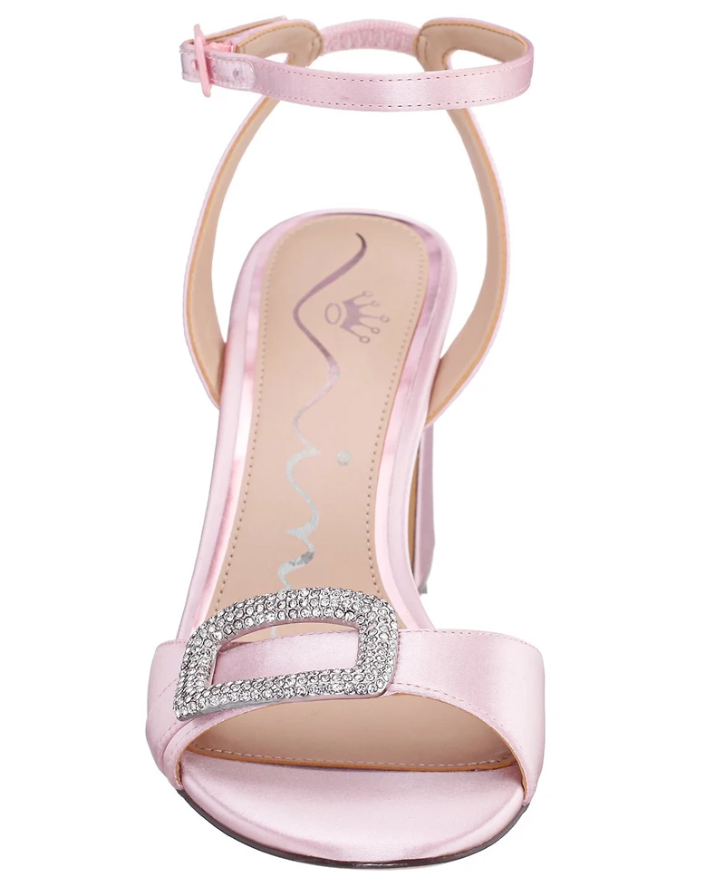 Nina Women's Quenbie Block Heel Dress Sandals