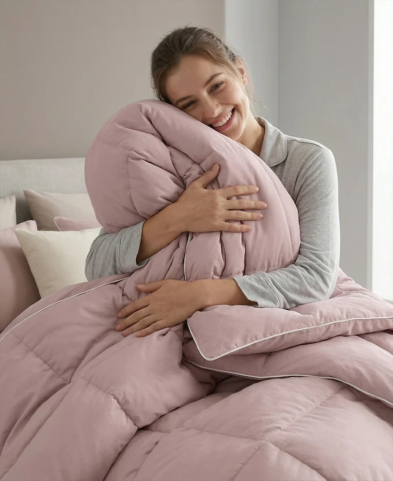 Pillow Gal All Season Gel Fiber Down-Alternative Comforter, Full/Queen