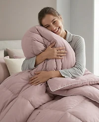 Pillow Gal All Season Gel Fiber Down-Alternative Comforter, Full/Queen