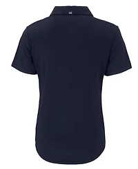 Cutter & Buck Forge Eco Stretch Recycled Womens Short Sleeve Polo