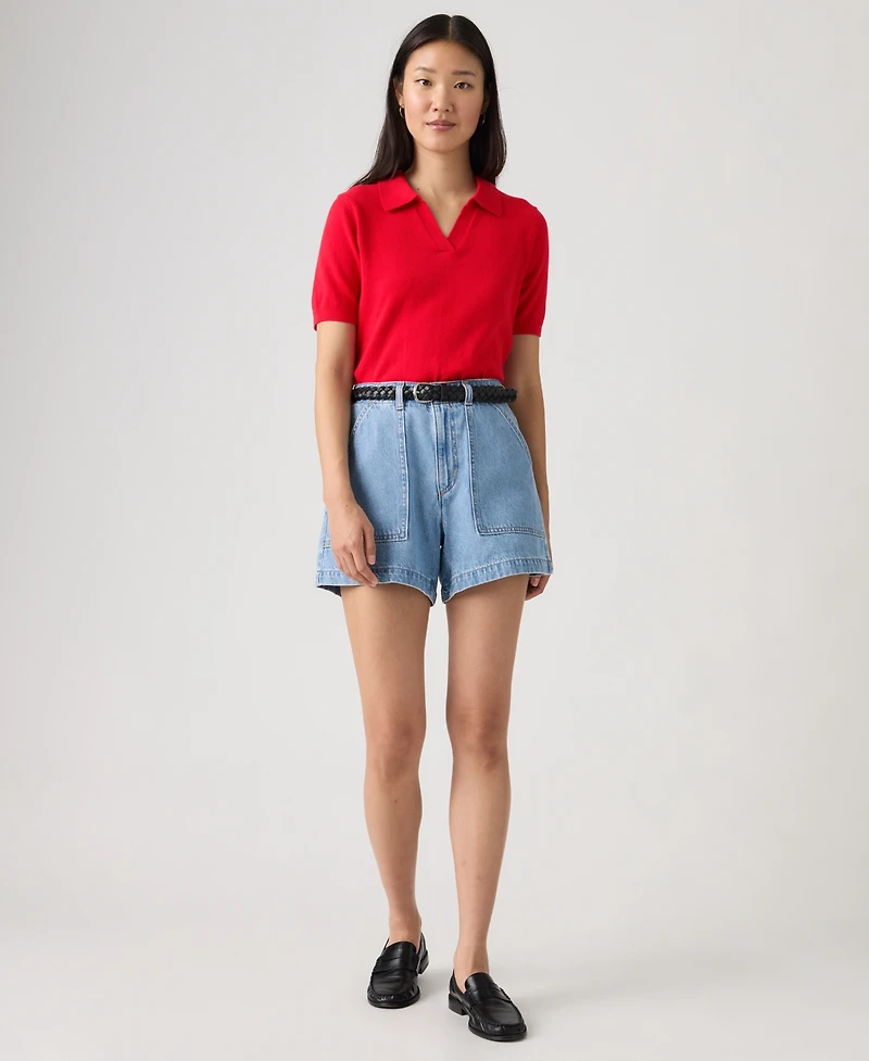 Levi's Women's Cinch Utility Mid-Rise Shorts