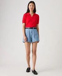 Levi's Women's Cinch Utility Mid-Rise Shorts