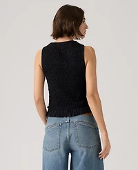 Levi's Women's Bella Smocked Boat Neck Top