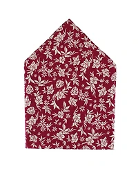 Trafalgar Men's Oleander Floral and Vine Patterned Handkerchiefs (Pack of 3