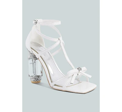 Affluence Jeweled High Heel Sandals