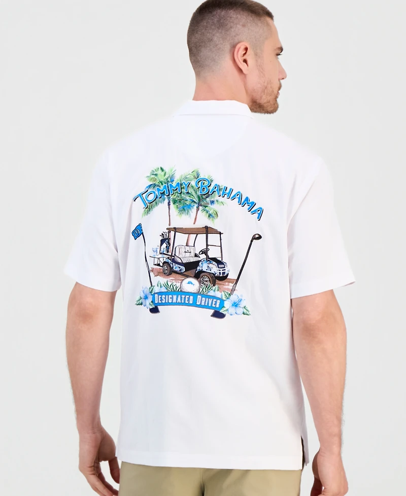 Tommy Bahama Men's Coastal Ease Designated Driver Collectors Series Short-Sleeve Shirt