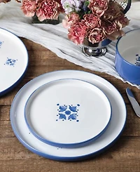 Stone Lain Cobalt 24-Pc. Dinnerware Set, Service For 8