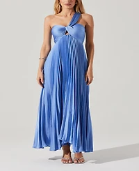 Astr the Label Women's Emese Pleated Floral Maxi Dress