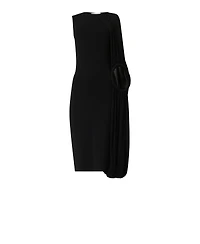 Leem Women's Asymmetric Shoulder Hoop Knit Dress