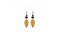 Kendi Amani Acacia Leaf Earrings