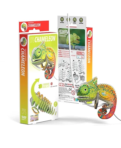 Eugy Chameleon 3D Puzzle