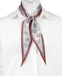 Bespoke Fashion Geo-Print Diamond-Shape Scarf