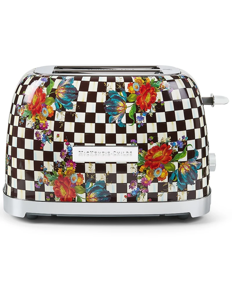 MacKenzie-Childs Courtly Flower Market 2-Slice Toaster