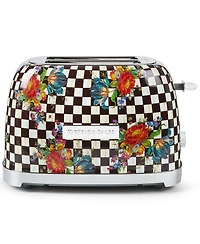 MacKenzie-Childs Courtly Flower Market 2-Slice Toaster