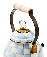 MacKenzie-Childs Check 2-Quart Tea Kettle