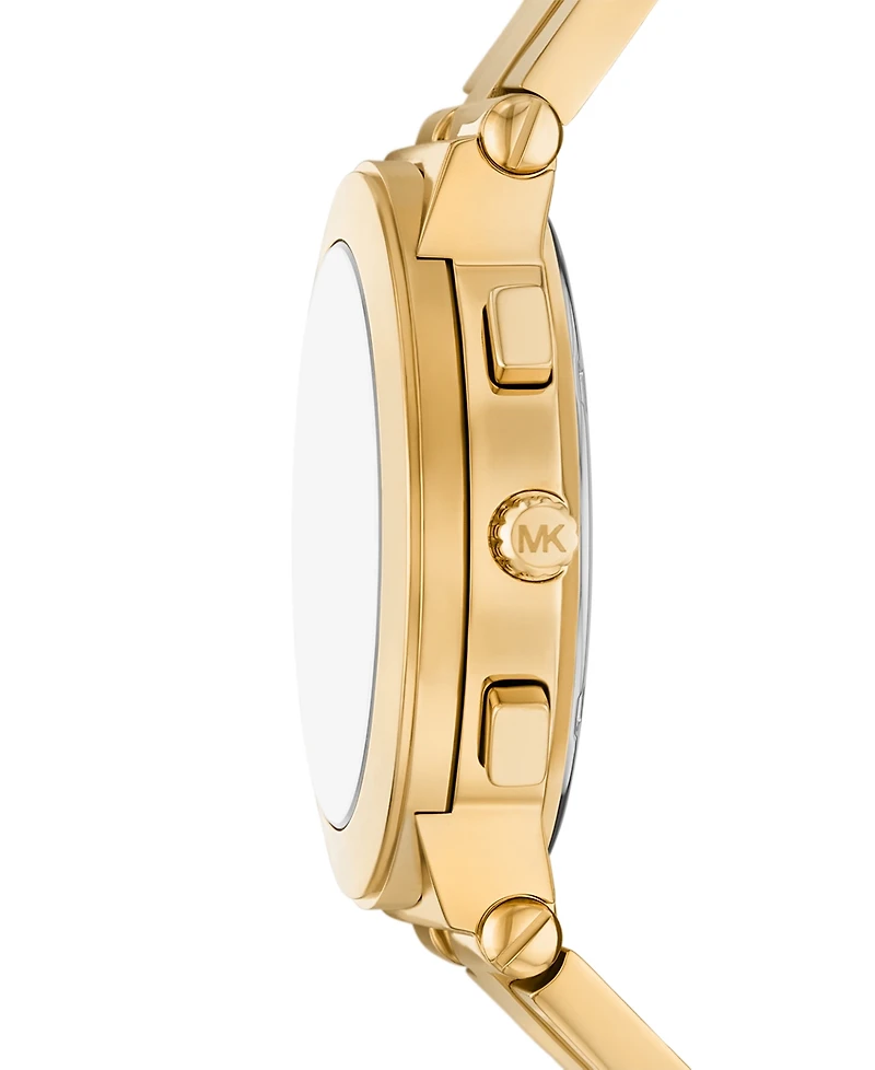 Michael Kors Women's Billie Quartz Chronograph Gold Stainless Steel Watch 37mm