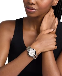 Michael Kors Women's Billie Quartz Chronograph Two-Tone Stainless Steel Watch 37mm