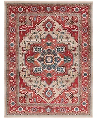 Lauren Ralph Lauren Quentin LRL1298C Red and Beige 8' X 10' Area Rug
