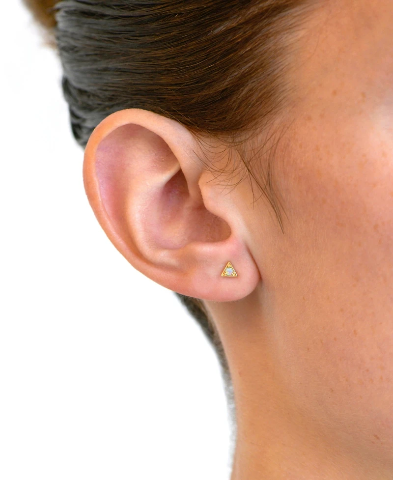 Anzie Cleo Triangle Single Stud