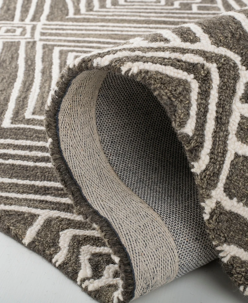 Lauren Ralph Lauren Isabella LRL6608F Charcoal 9' X 12' Area Rug