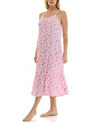 Roudelain Women's Sleeveless Scoop Neck Cami Gown