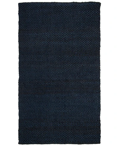 Lauren Ralph Lauren Nigel LRL7400A Navy 5' X 8' Area Rug