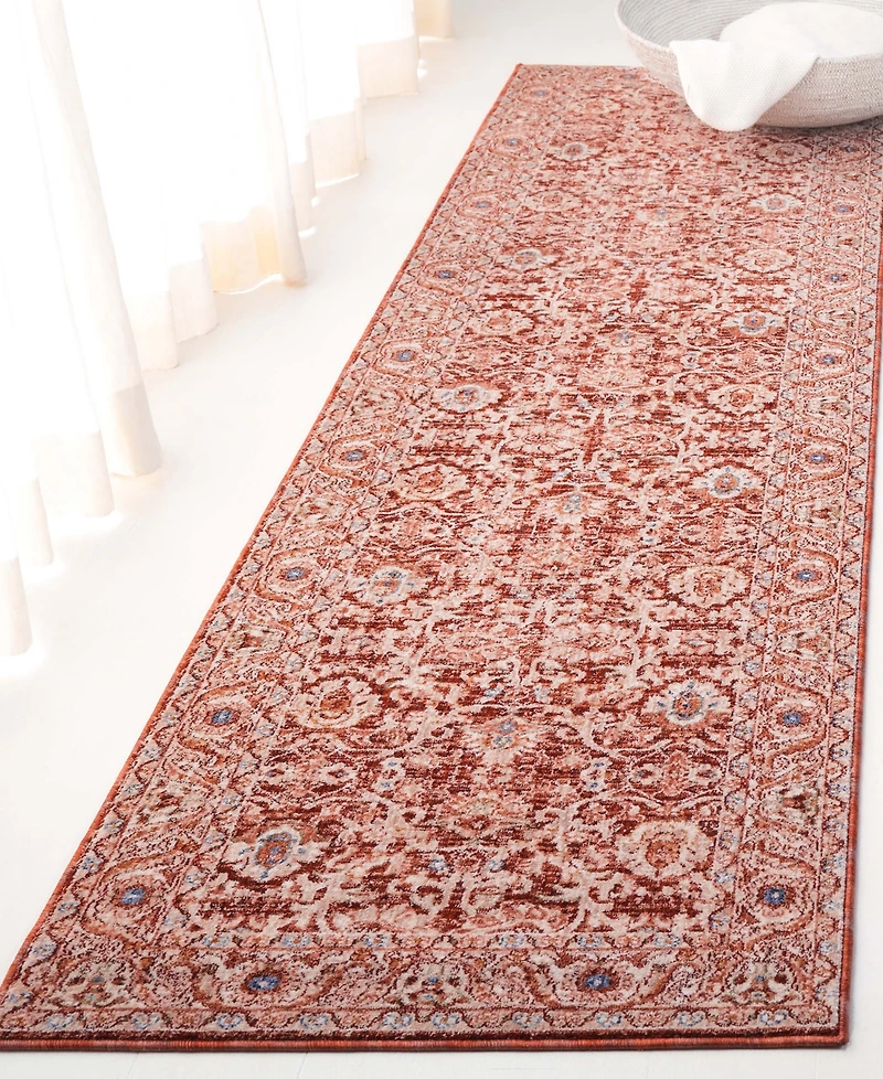 Lauren Ralph Lauren Warwick LRL1310B Oxblood 2'2" X 10' Runner Area Rug