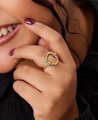 Ana Luisa Remi Gold-Plated Statement Ring