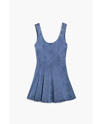 Desigual Women's Skater dress denim effect
