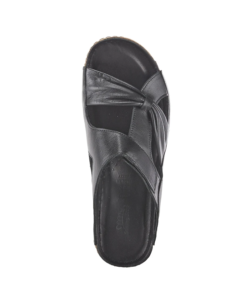 Spring Step Women's Style Gretta Leather Slide Sandal