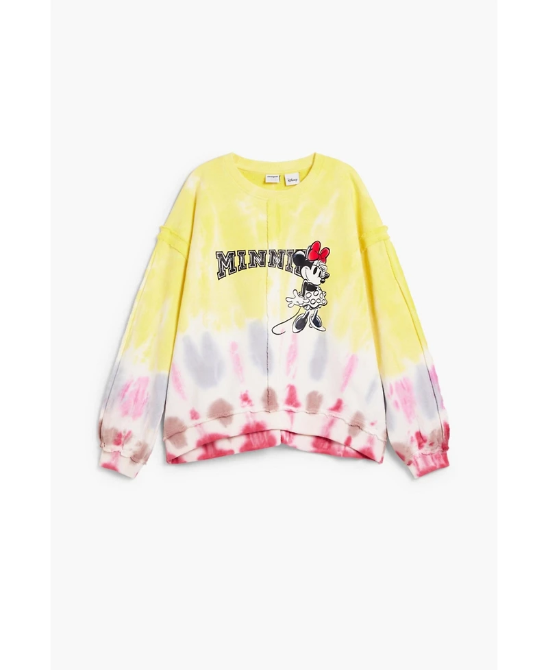 Desigual Girls's Minnie Mouse tie-dye sweatshirt